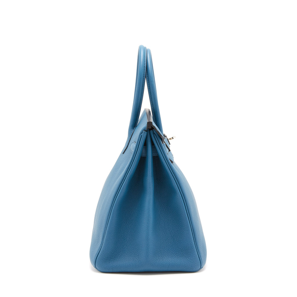 HERMES BIRKIN 35 TOGO BLEU COBALT SHW