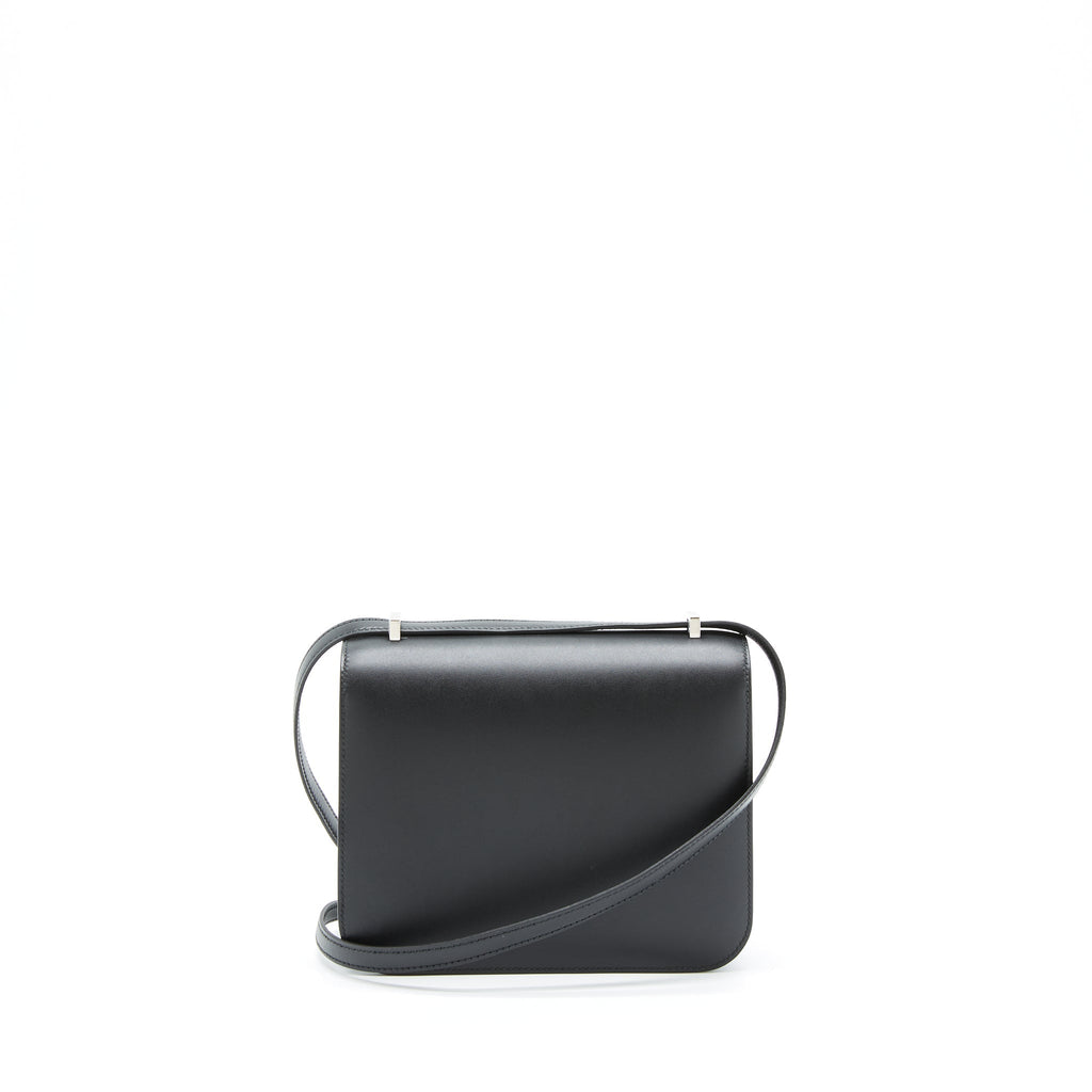 HERMES MINI CONSTANCE STUDIO DISCO LIMITED MONSIEUR LEATHER BLACK WITH SHW
