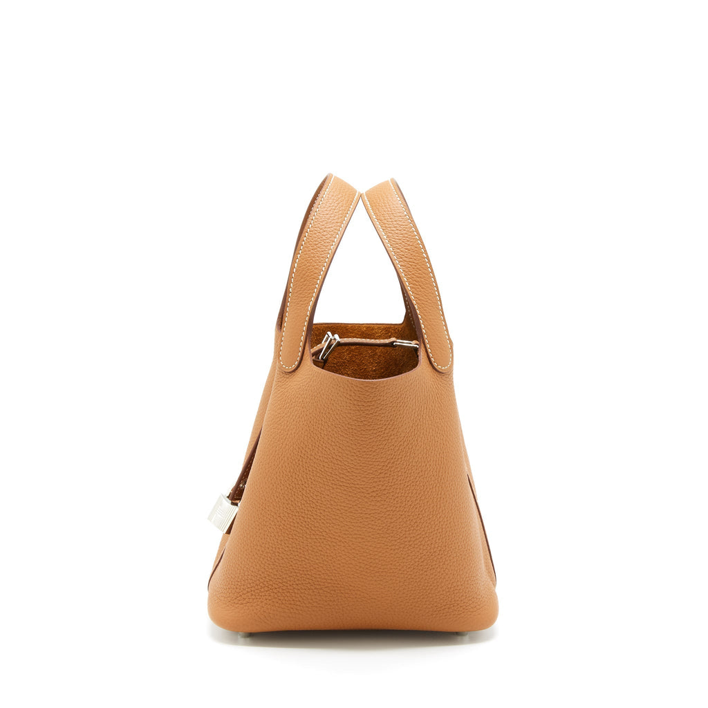 HERMES PICOTIN 18 CLEMENCE GOLD SHW