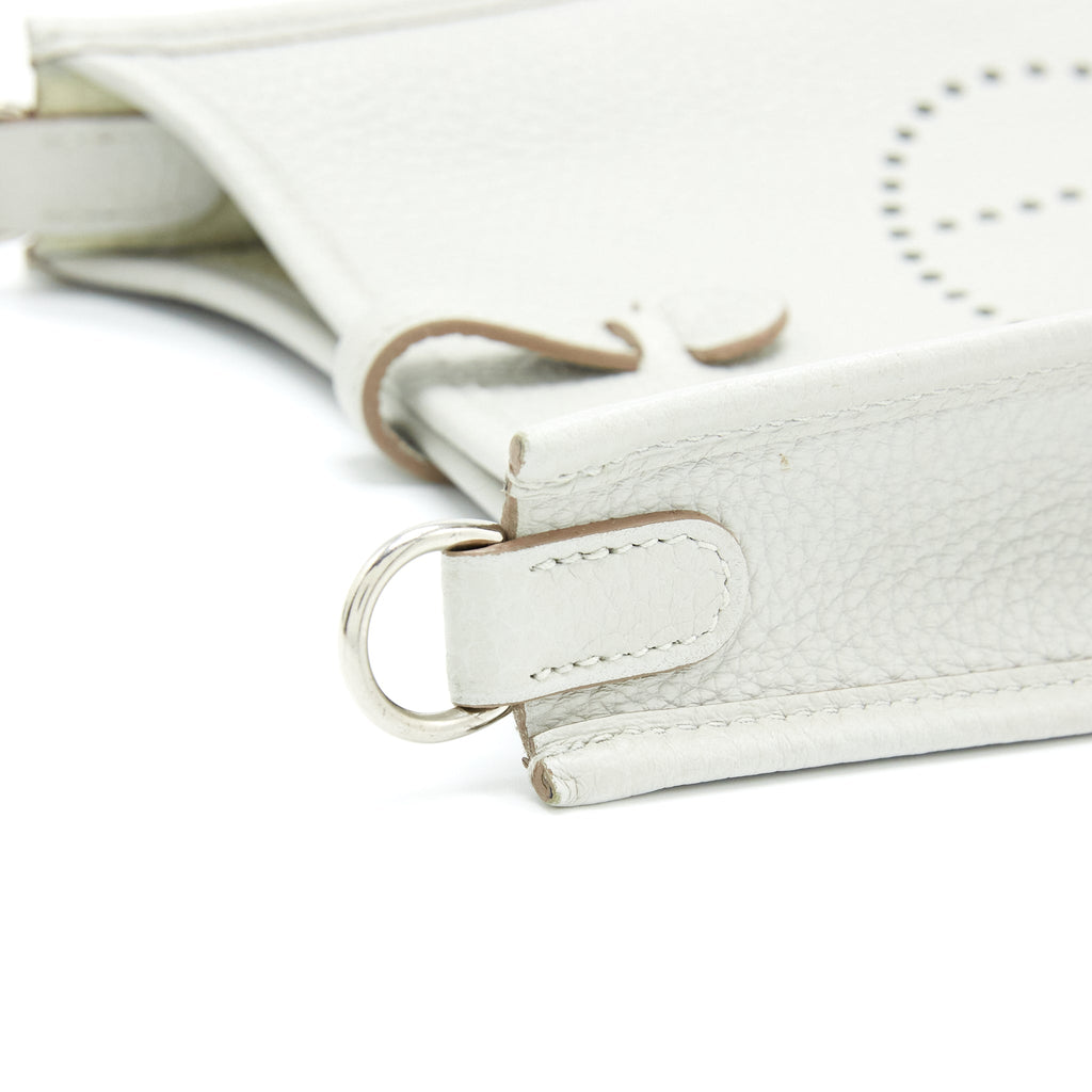 HERMES MINI EVELYNE CLEMENCE GRIS PERLE SHW