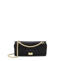 CHANEL 2.55 REISSUE FLAP BAG SATIN BLACK GHW