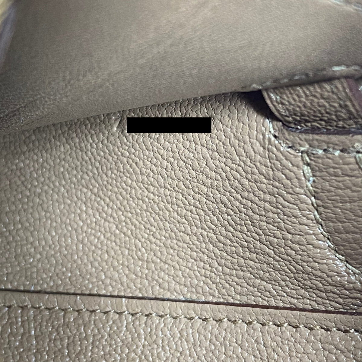 Hermes Kelly To Go Chevre Mysore 2J Quebracho GHW