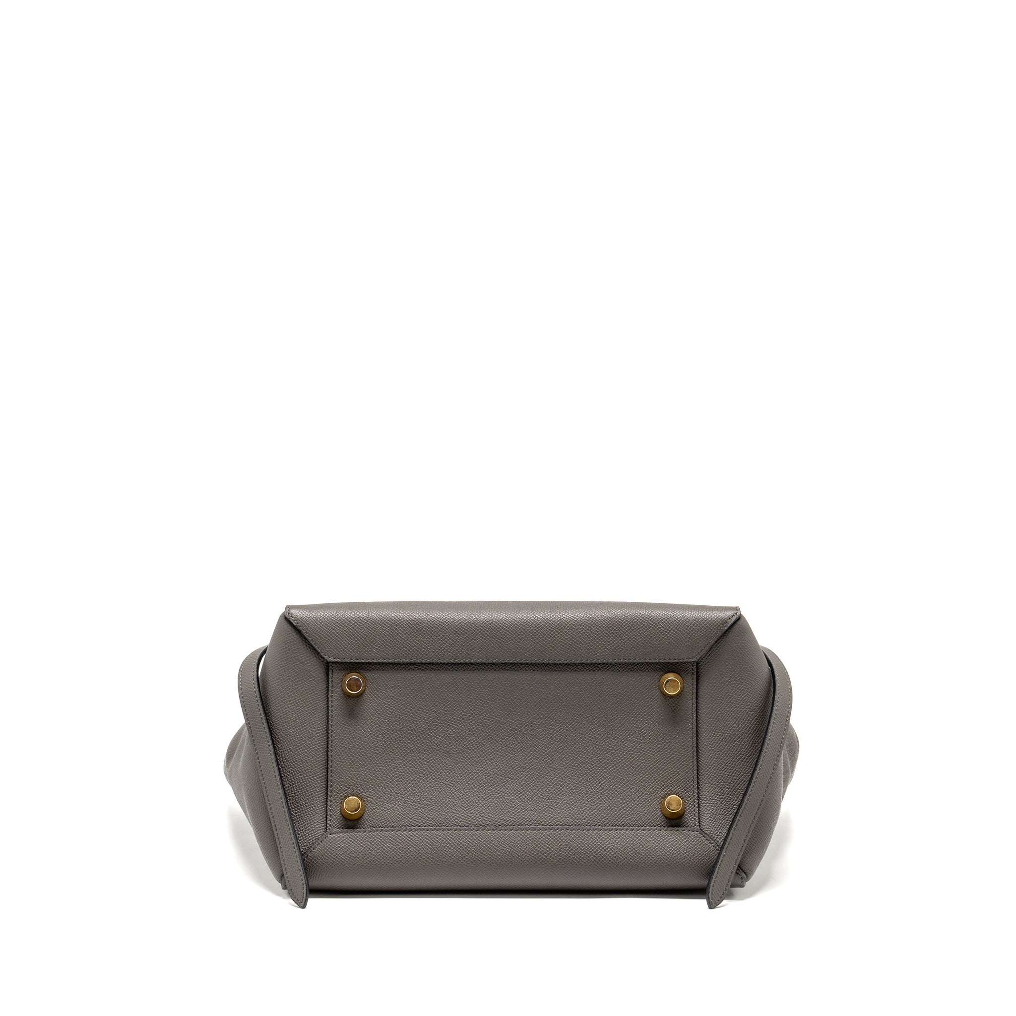 CELINE MINI BELT BAG CALFSKIN GREY GHW
