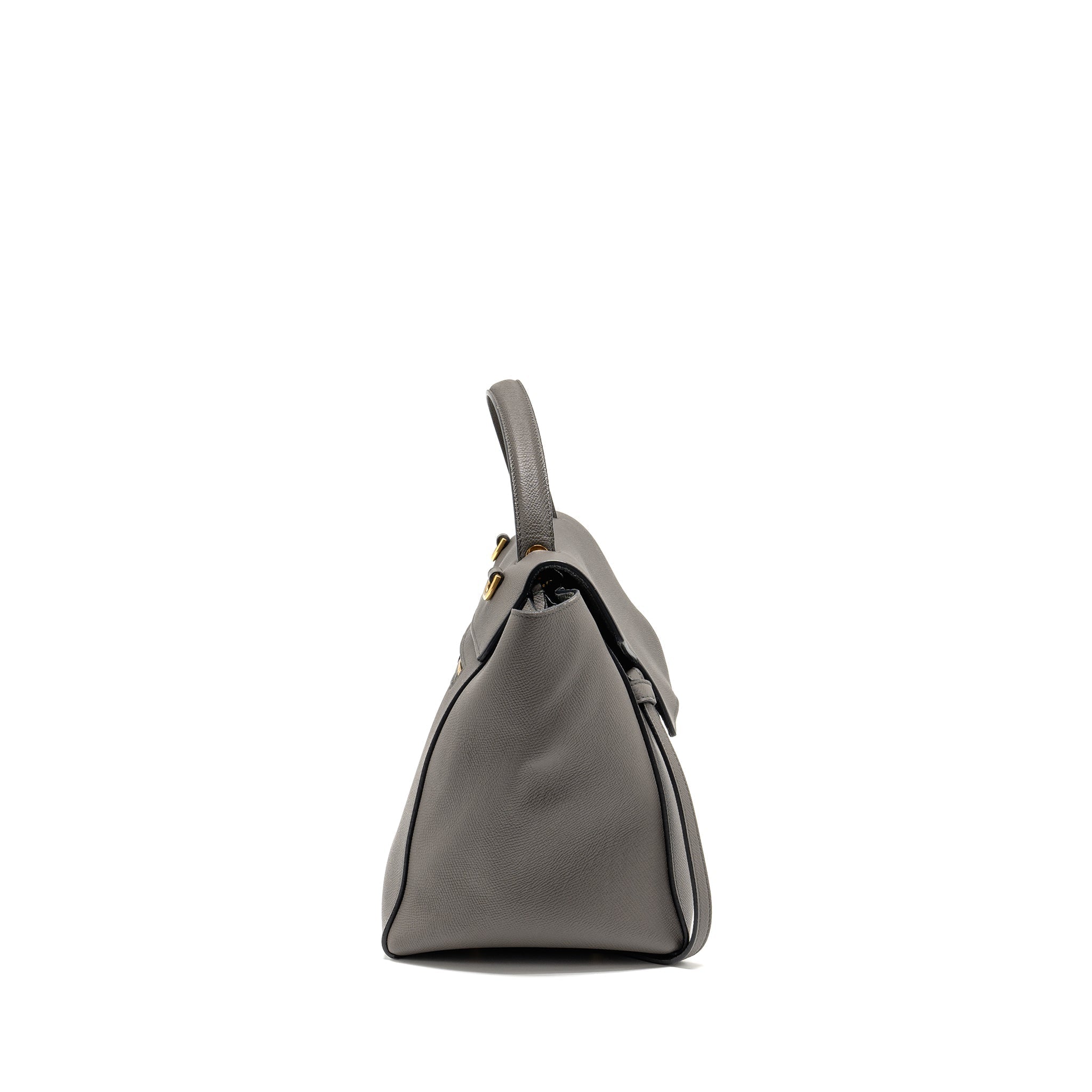 CELINE MINI BELT BAG CALFSKIN GREY GHW