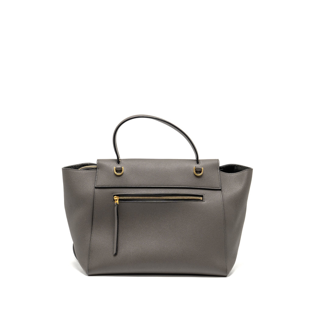 CELINE MINI BELT BAG CALFSKIN GREY GHW