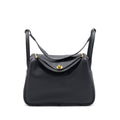 HERMES LINDY 30 BLACK GHW