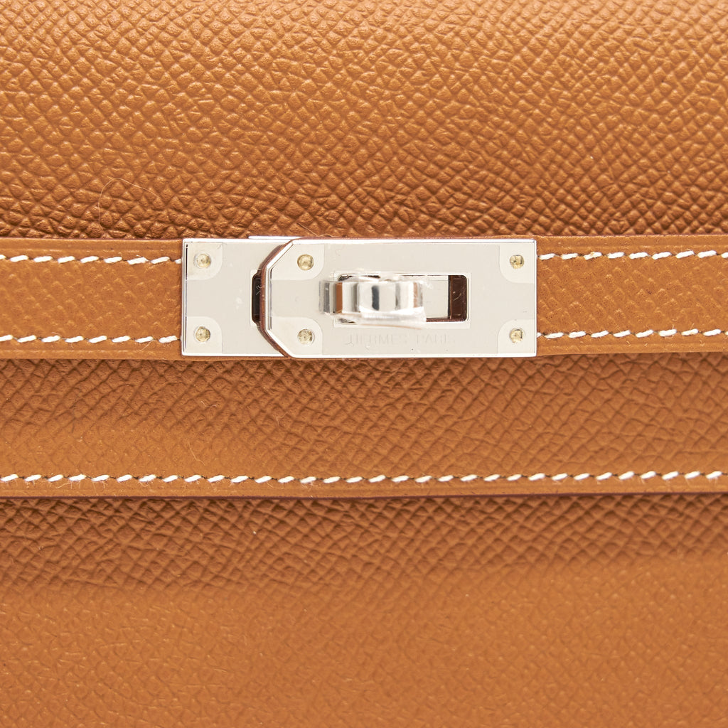 HERMES KELLY TO GO GOLD SHW
