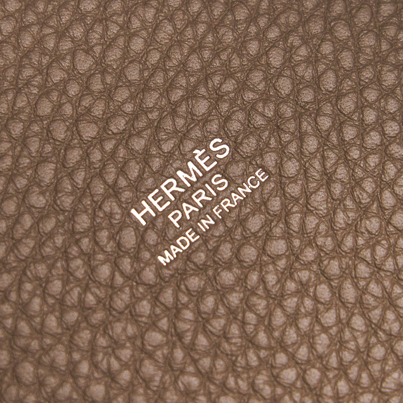 Hermes Picotin 18 Lock Bag Etoupe SHW