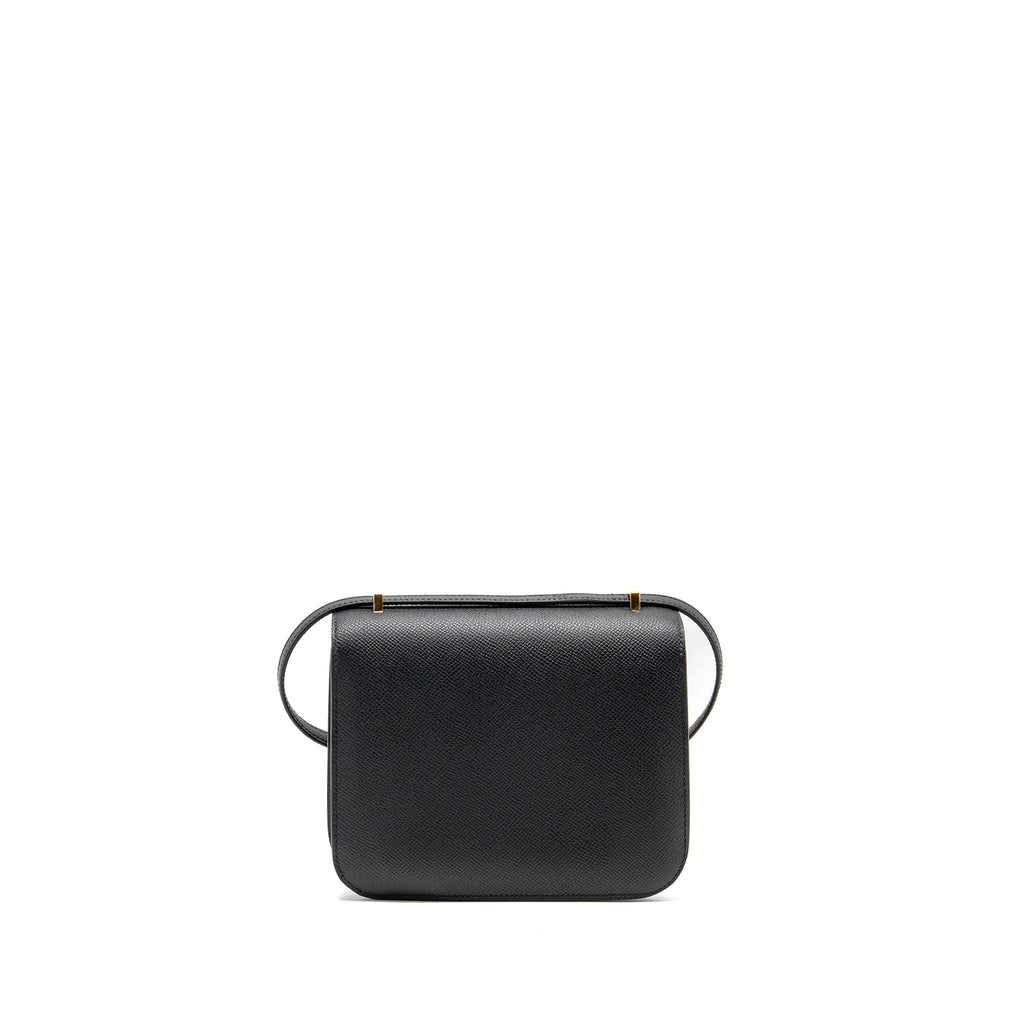 Hermes Mini Constance epsom black GHW