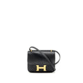 Hermes Mini Constance epsom black GHW