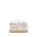 LOUIS VUITTON X TAKASHI MURAKAMI COSMETIC POUCH MULTICOLOURED MONOGRAM CANVAS WHITE GHW
