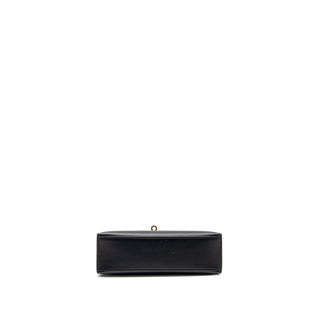 Hermes Kelly Pochette Swift Black GHW