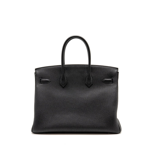 HERMES BIRKIN 35 TOGO BLACK SHW