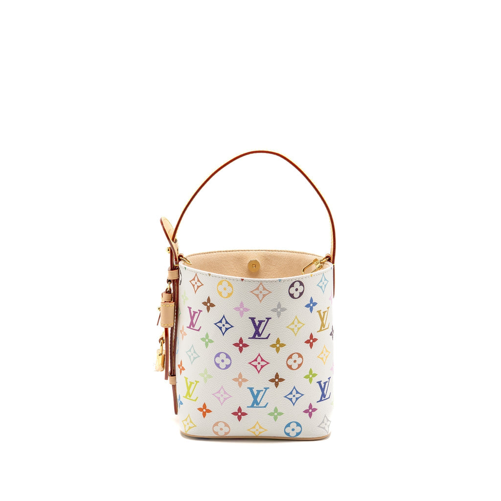 LOUIS VUITTON MURAKAMI LIMITED EDITION ALL IN BB MONOGRAM CANVAS MULTICOLOUR GHW