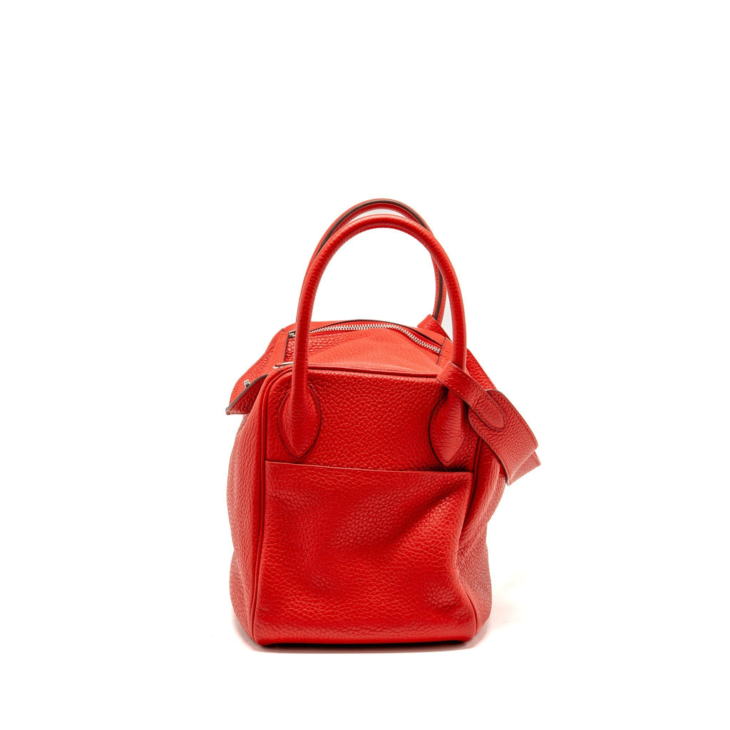 HERMES LINDY 30 CLEMENCE RED SHW