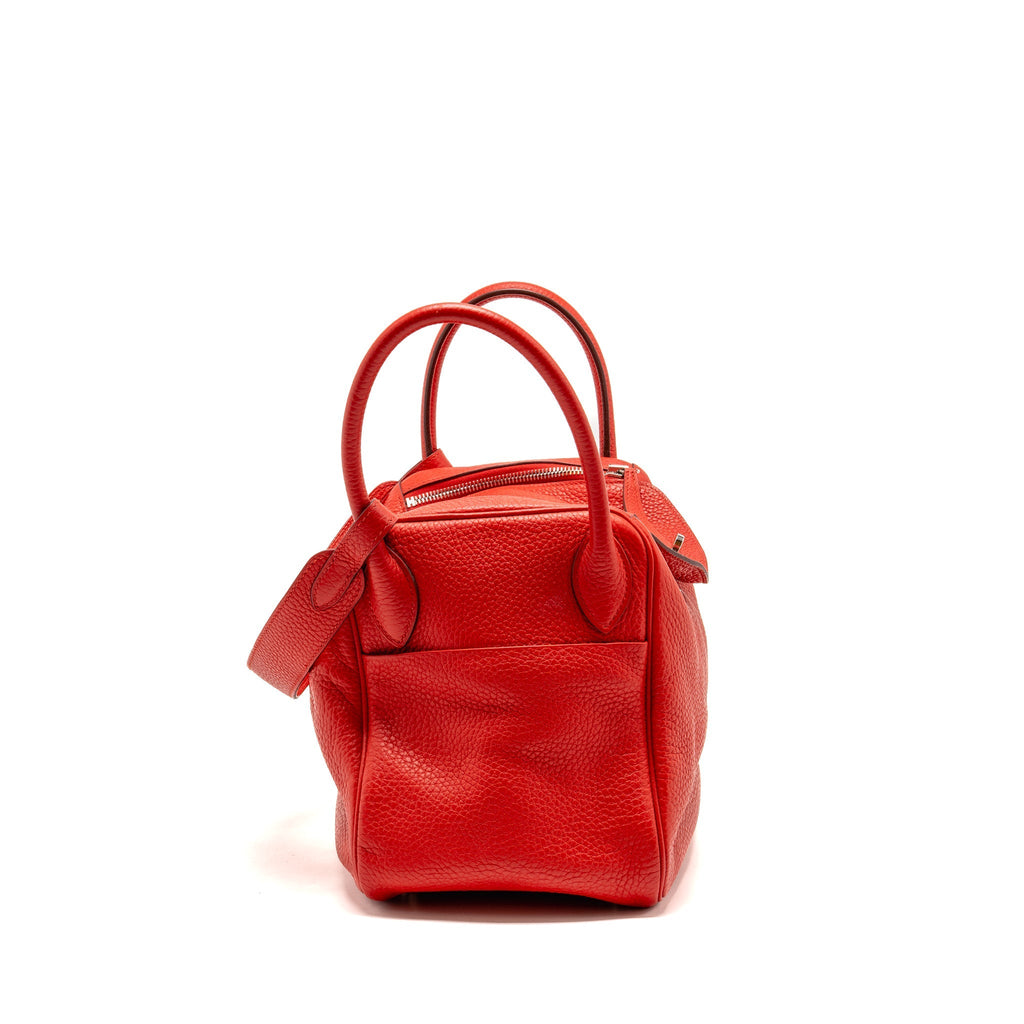 HERMES LINDY 30 CLEMENCE RED SHW