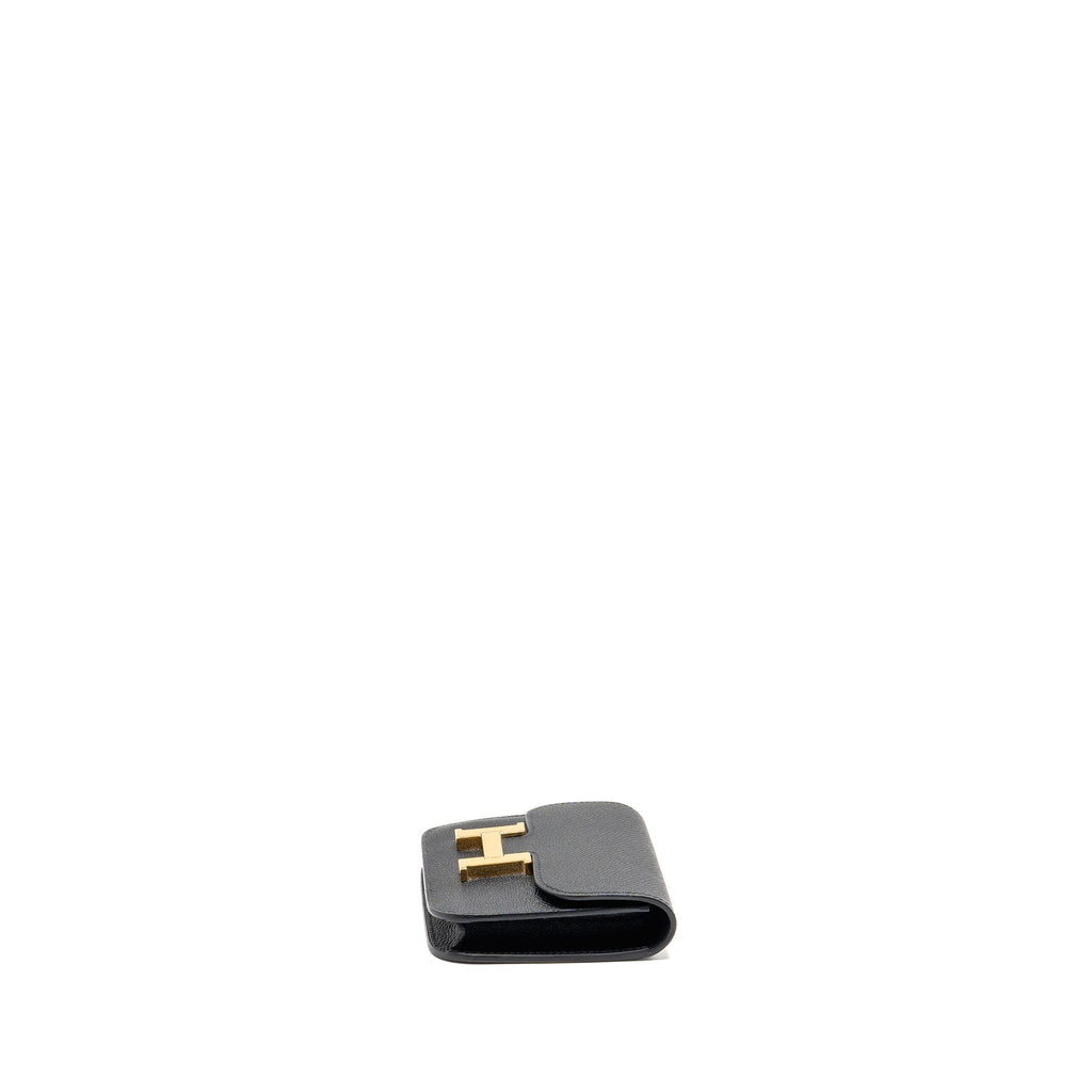 HERMES CONSTANCE SLIM EPSOM BLACK GHW