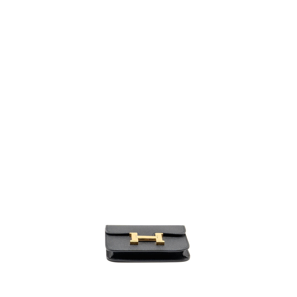 HERMES CONSTANCE SLIM EPSOM BLACK GHW
