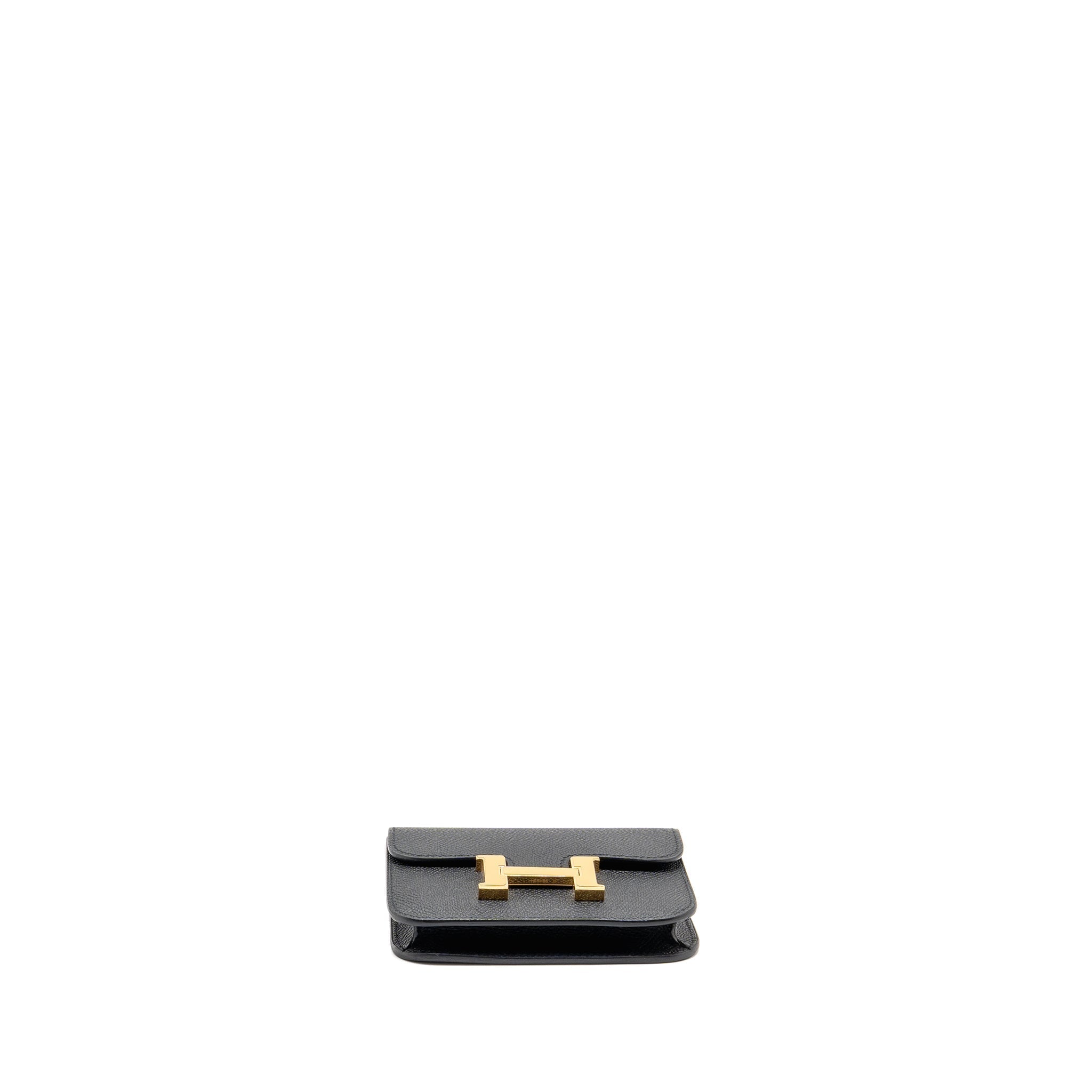 HERMES CONSTANCE SLIM EPSOM BLACK GHW