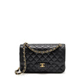 CHANEL JUMBO CLASSIC DOUBLE FLAP BAG CAVIAR BLACK GHW