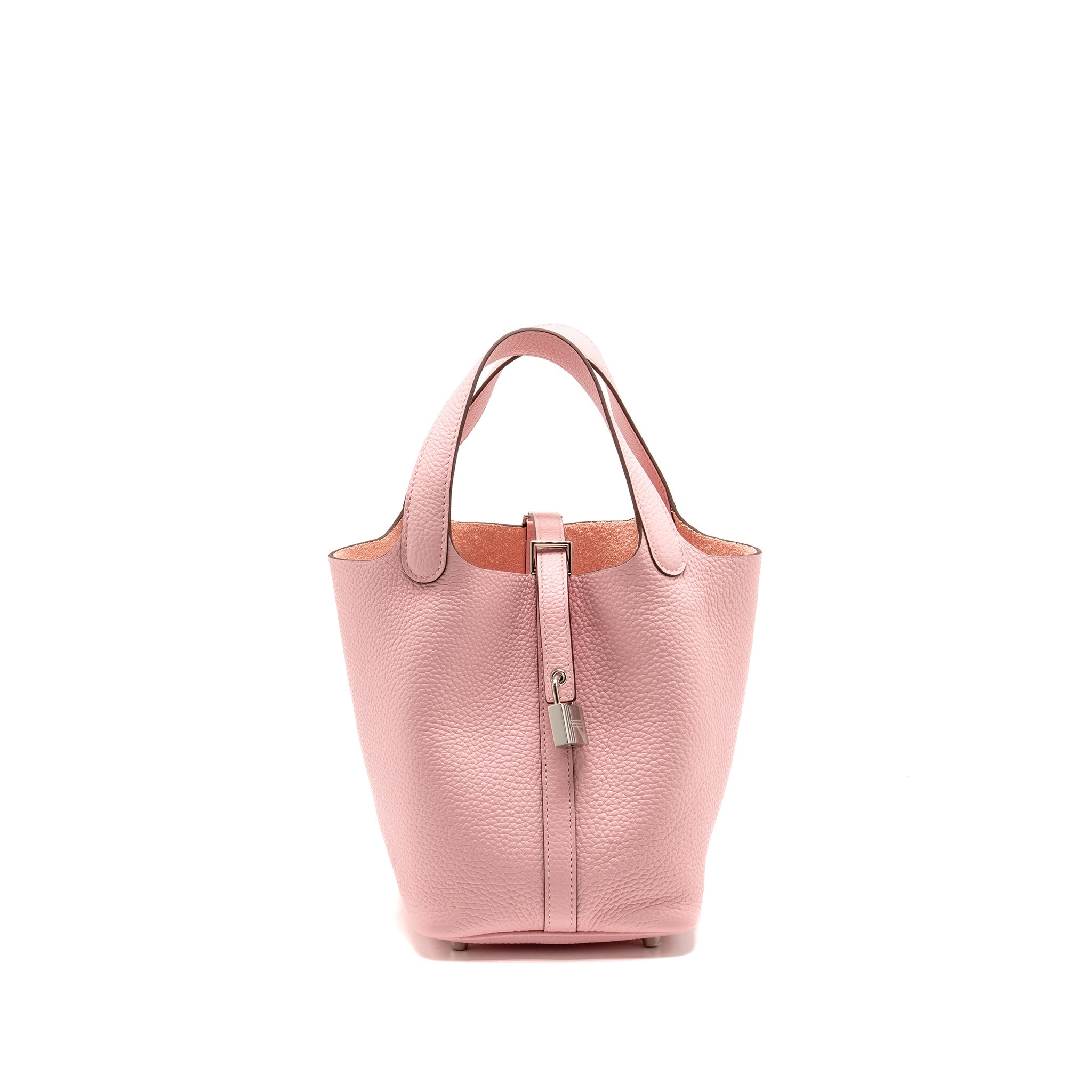 HERMES PICOTIN 18 LOCK BAG CLEMENCE 3Q ROSE SAKURA SHW