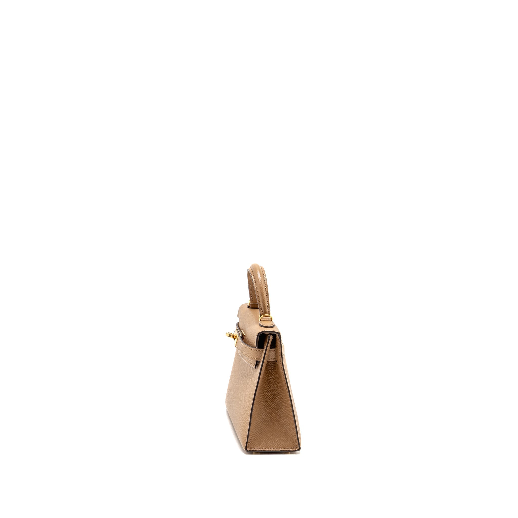 HERMES MINI KELLY II EPSOM CHAI GHW