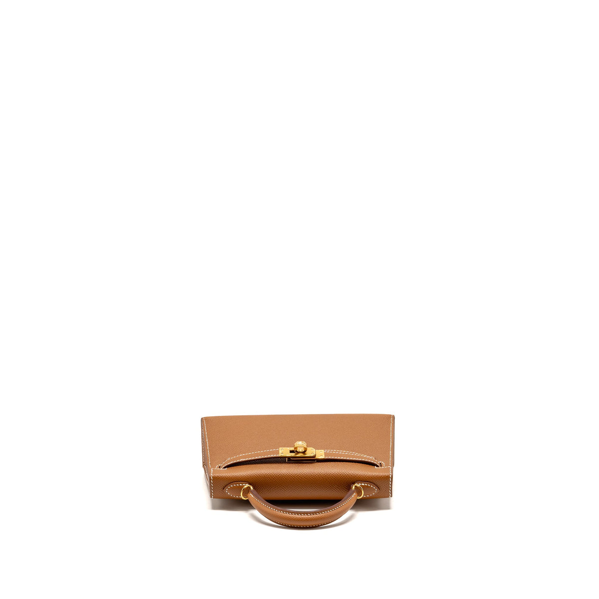 Hermes mini kelly II Epsom gold GHW
