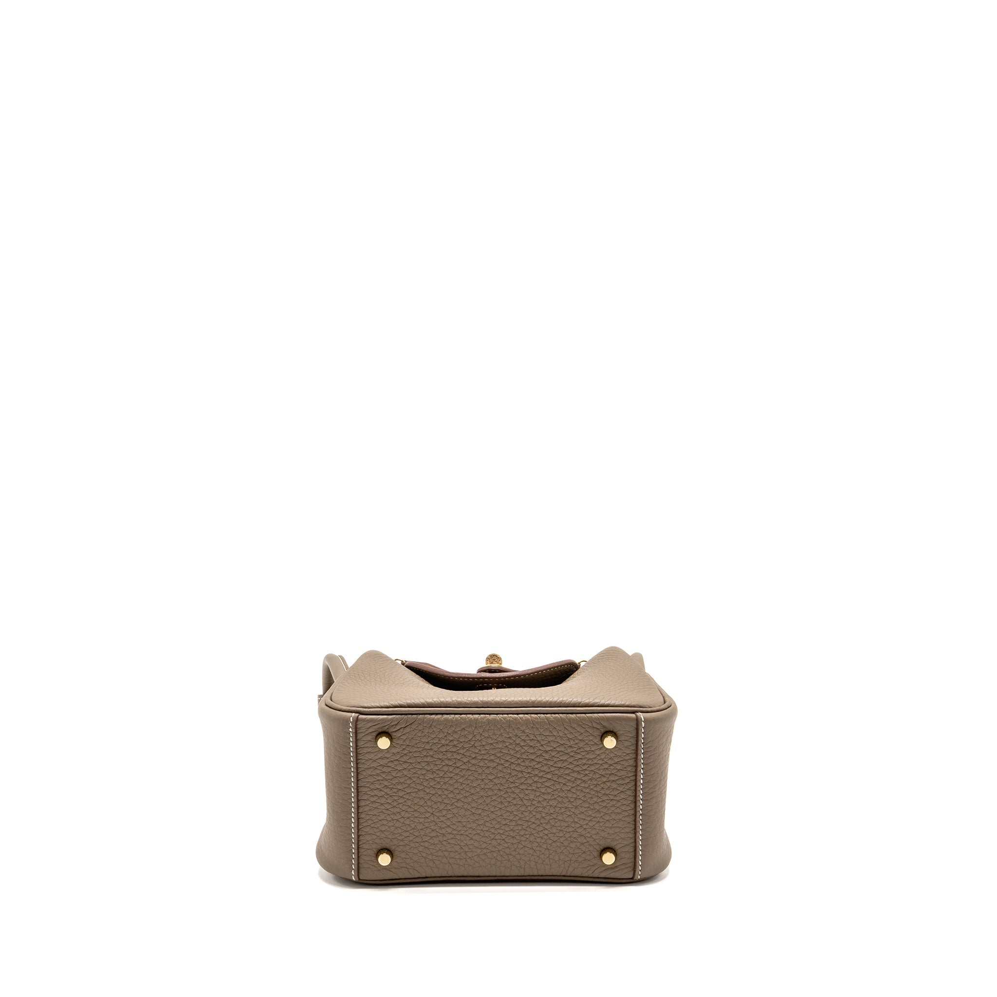HERMES MINI LINDY II CLEMENCE ETOUPE GHW