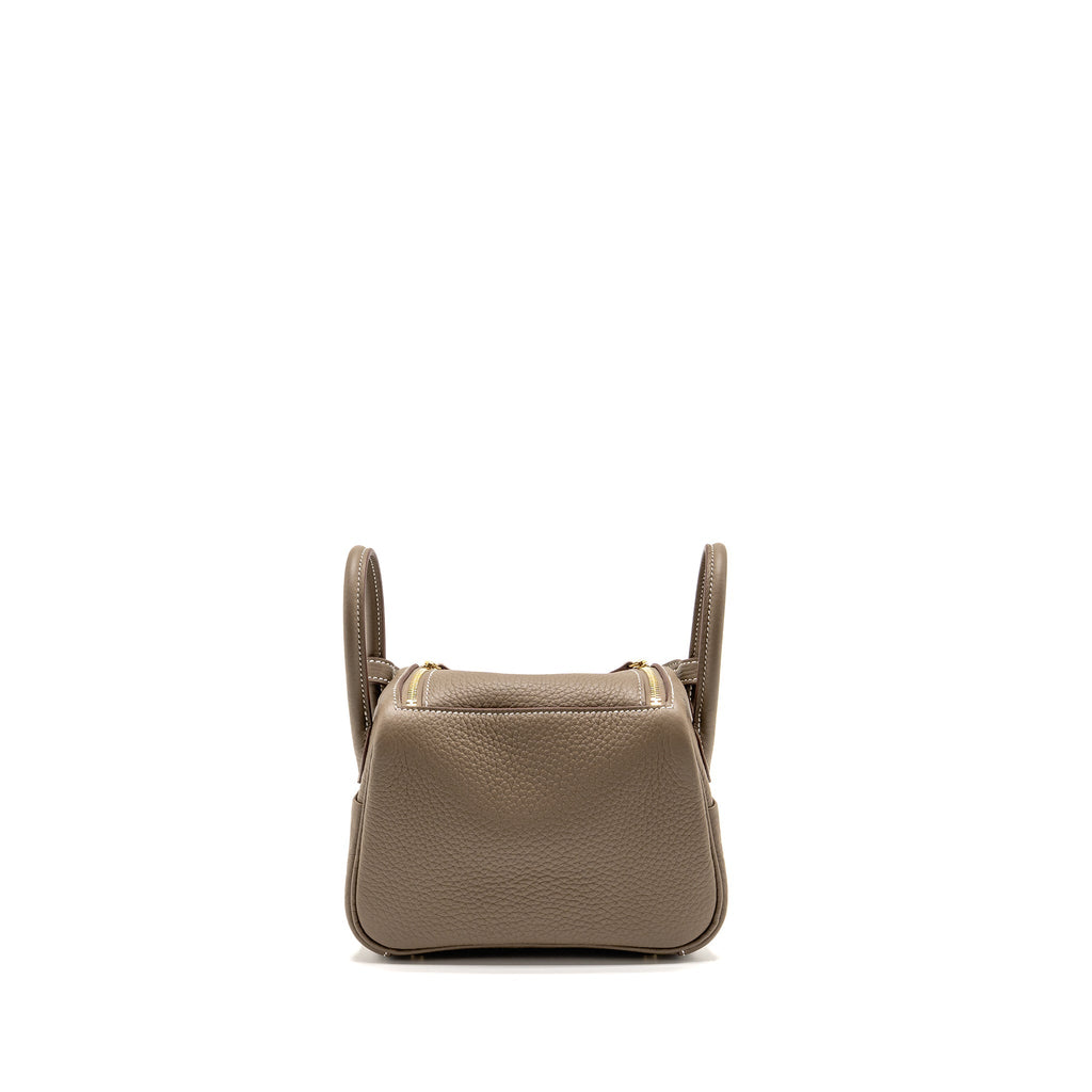 HERMES MINI LINDY II CLEMENCE ETOUPE GHW