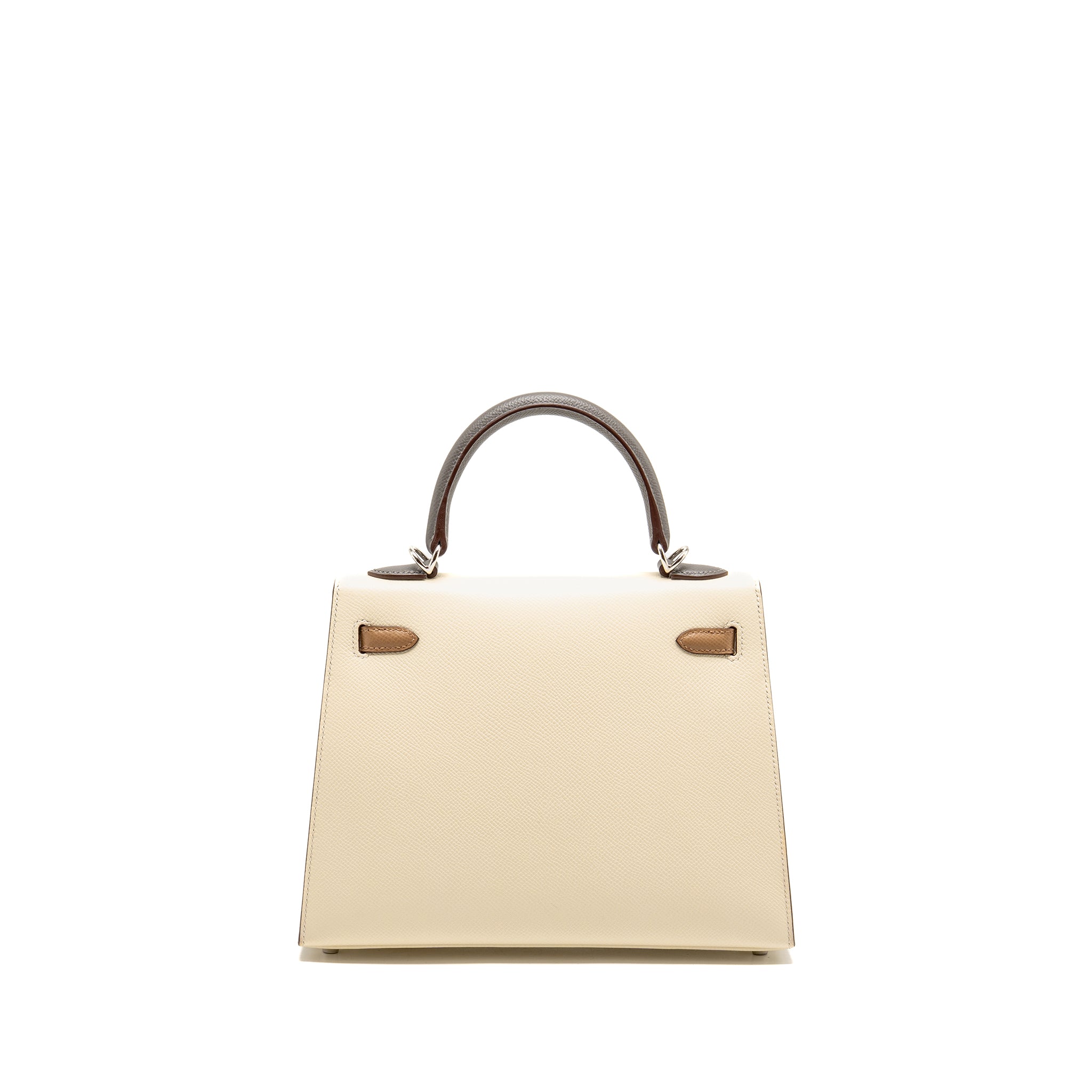 HERMES KELLY 25 EPSOM NATA/CHAI/GRIS MEYER SHW