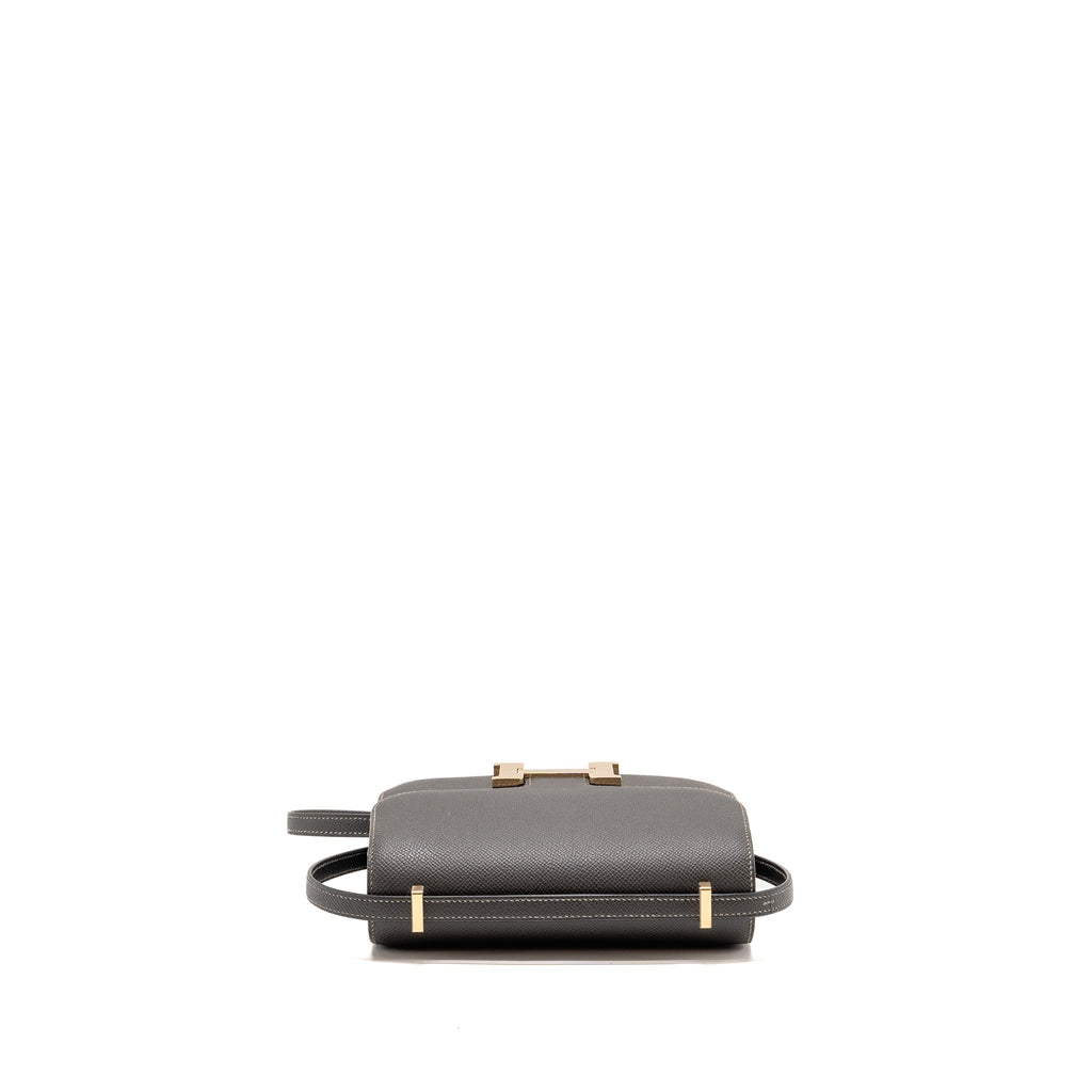 HERMES MINI CONSTANCE EPSOM GRAPHITE LGHW