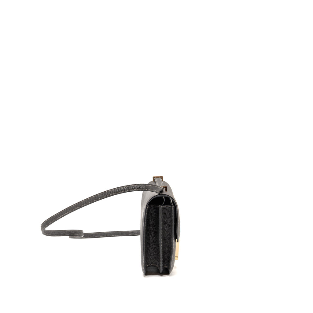 HERMES MINI CONSTANCE EPSOM GRAPHITE LGHW