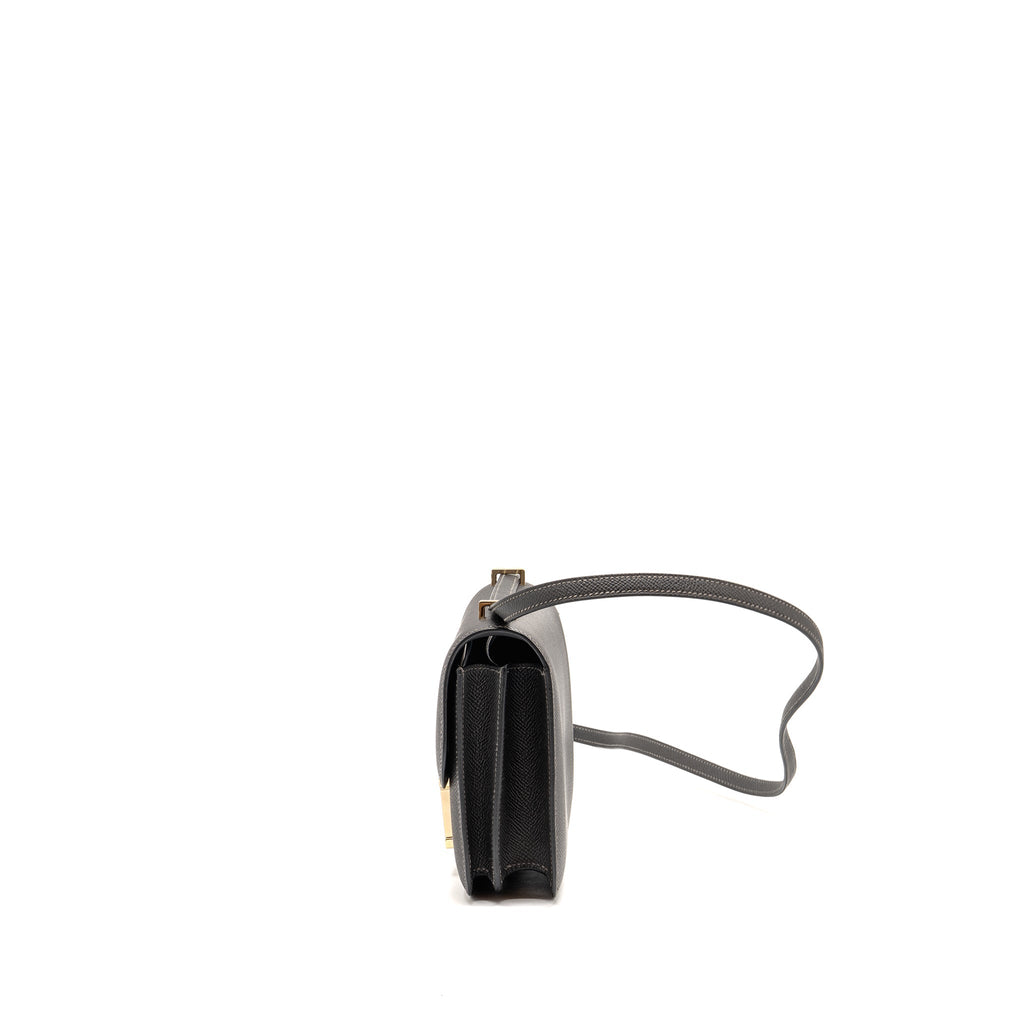 HERMES MINI CONSTANCE EPSOM GRAPHITE LGHW