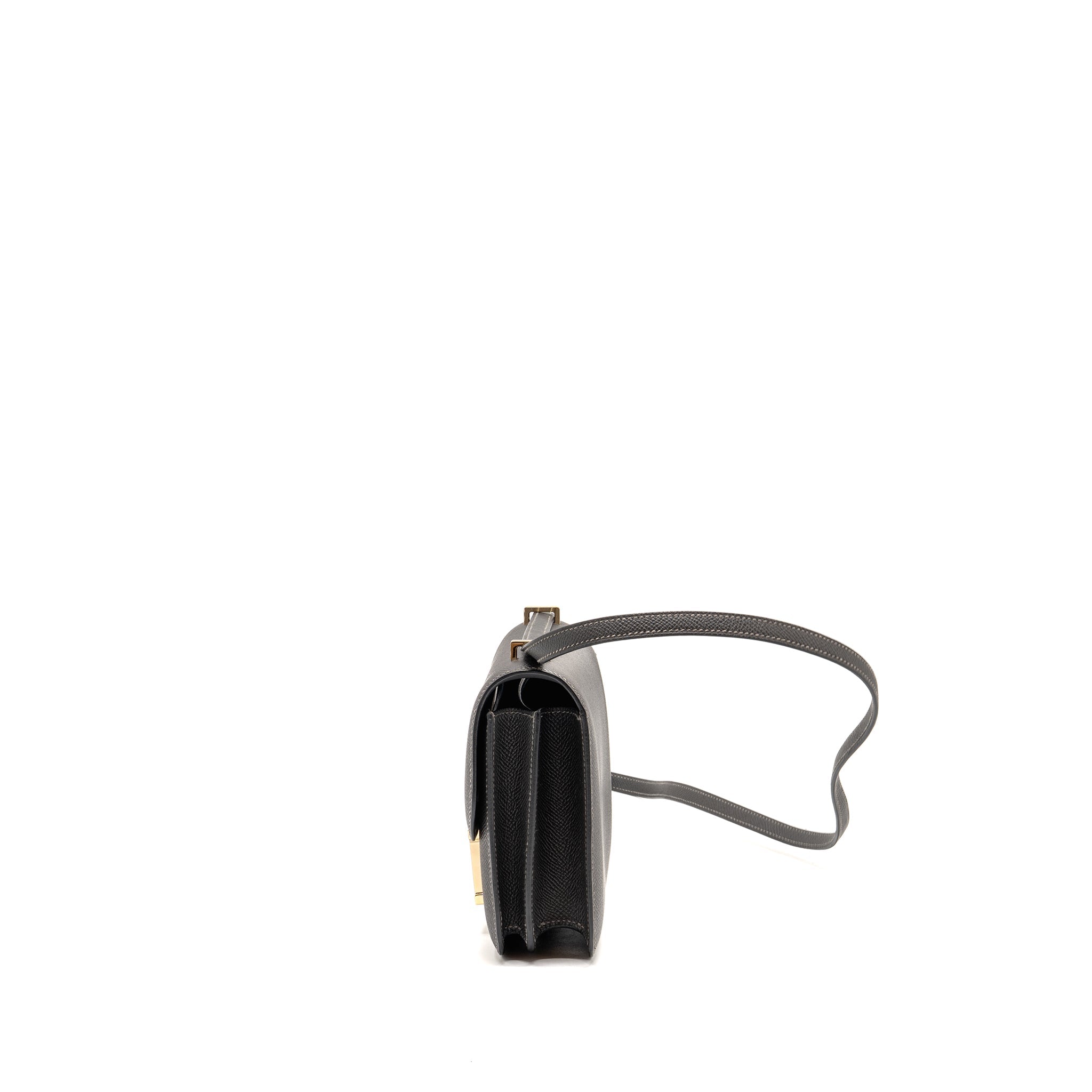 HERMES MINI CONSTANCE EPSOM GRAPHITE LGHW