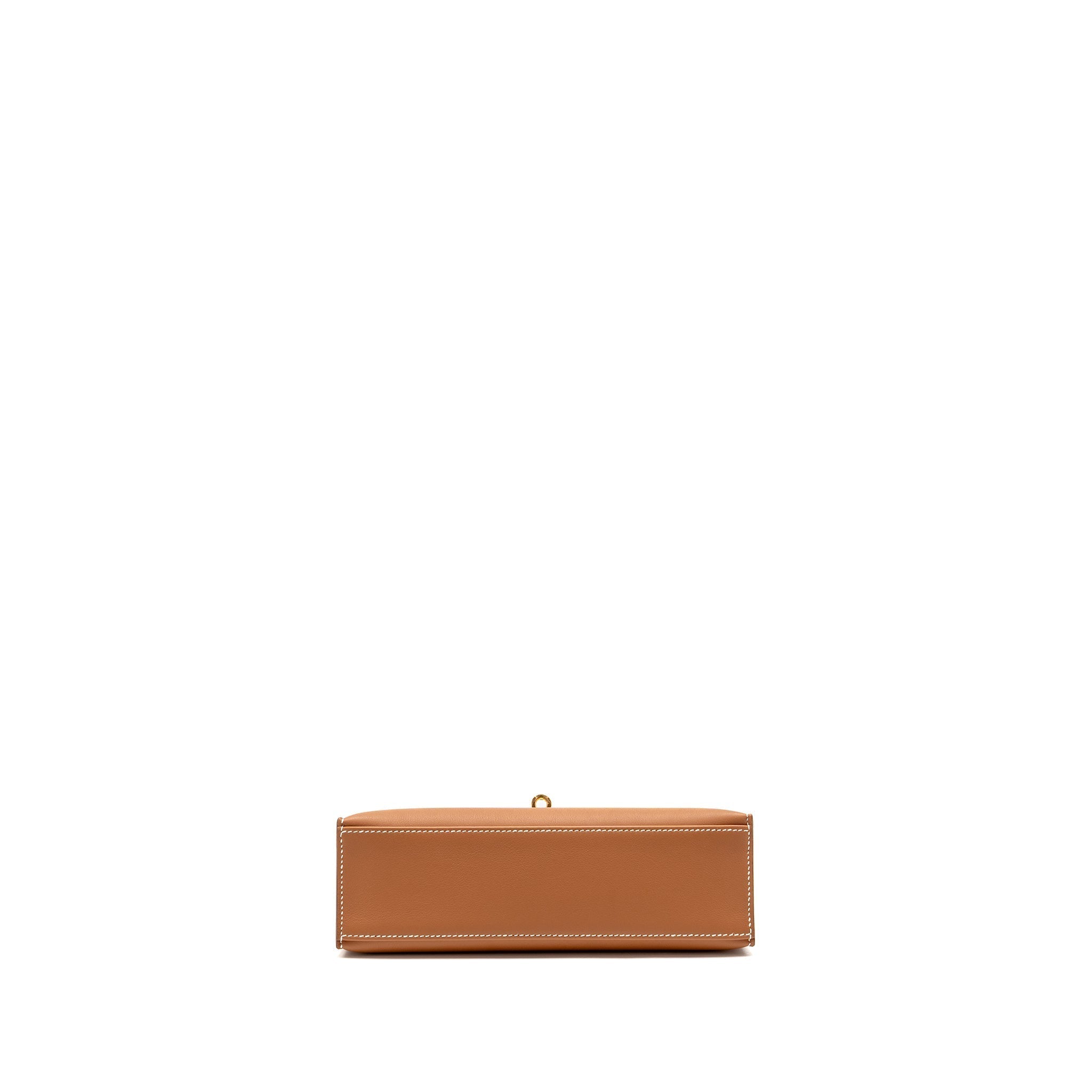 HERMES KELLY POCHETTE SWIFT GOLD GHW