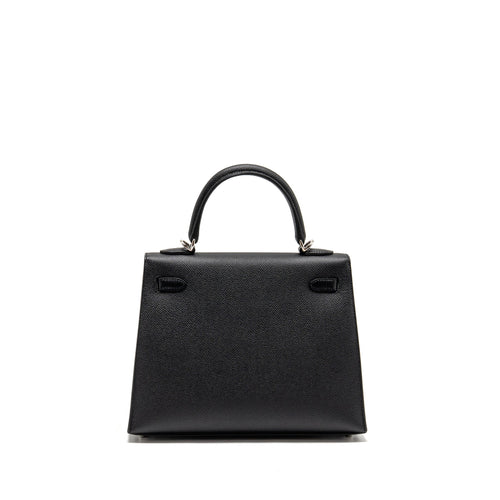 HERMES KELLY 25 EPSOM BLACK SHW