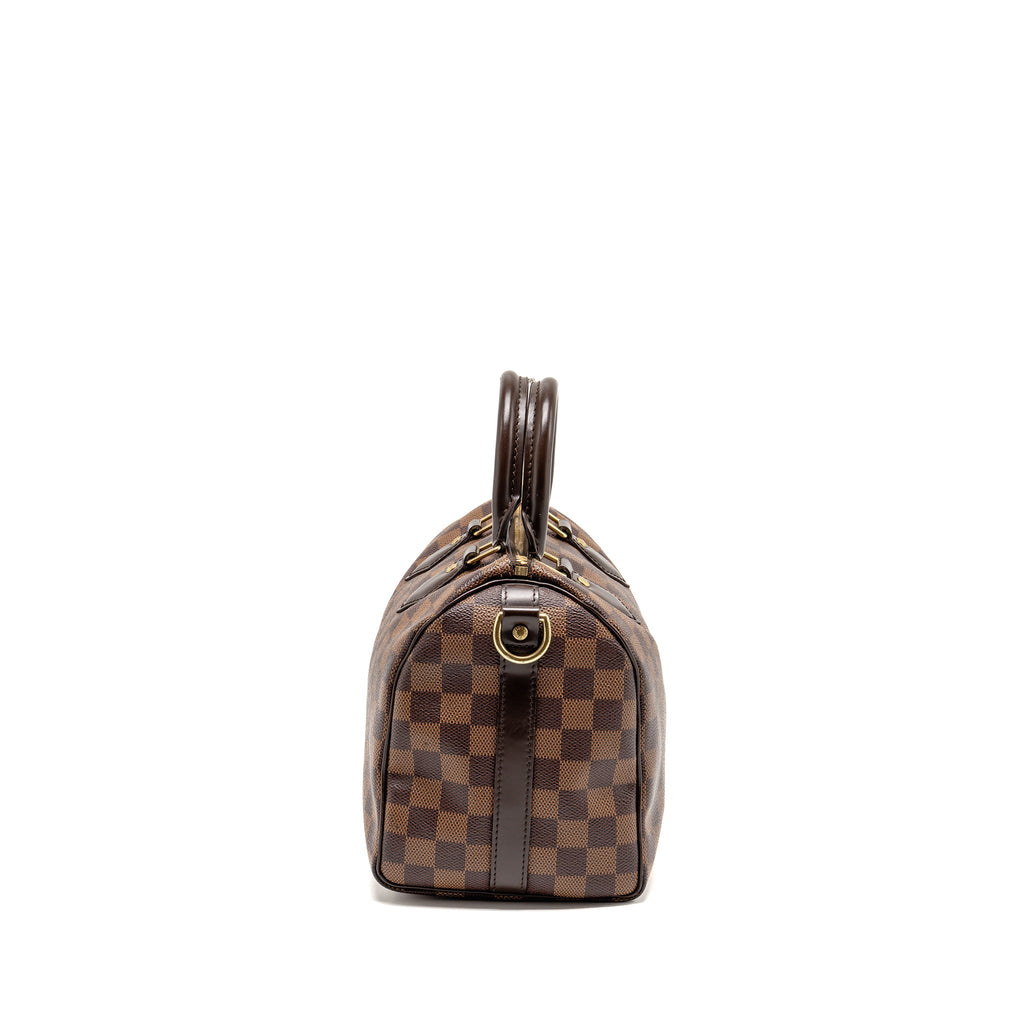 LOUIS VUITTON SPEEDY 25 DAMIER EBENE GHW