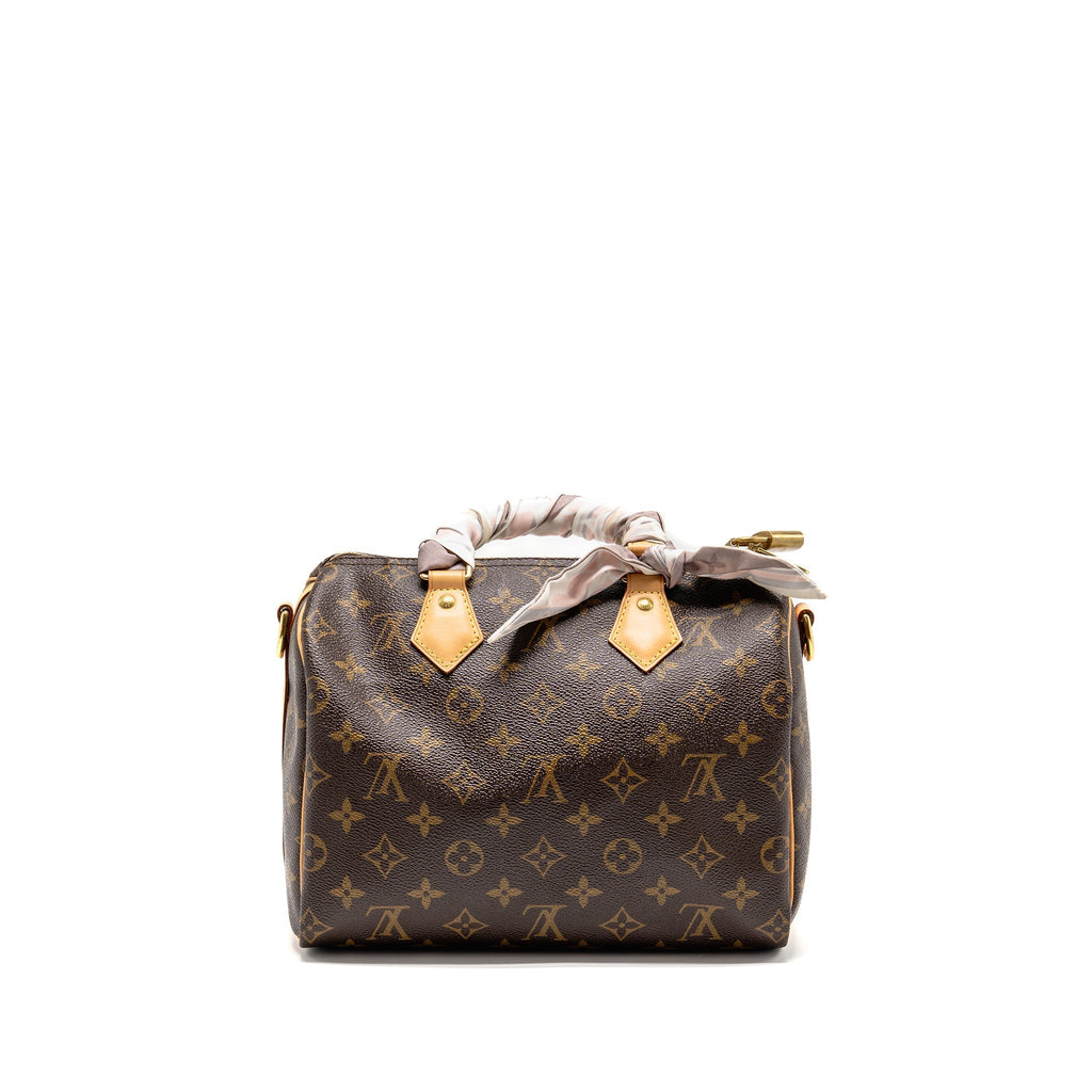 LOUIS VUITTON SPEEDY 25 BANDOULIERE MONOGRAM CANVAS GHW