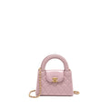 CHANEL MINI KELLY SHOPPING TOTE BAG CALFSKIN 24A LIGHT PINK GHW (MICROCHIP)