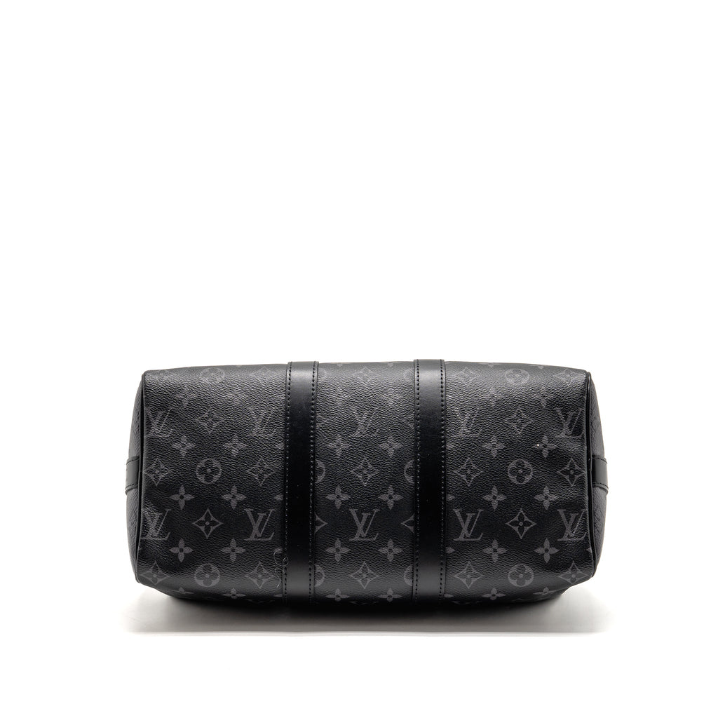 Louis Vuitton Keepall bandouliere 35 Monogram Eclipse coated canvas SHW