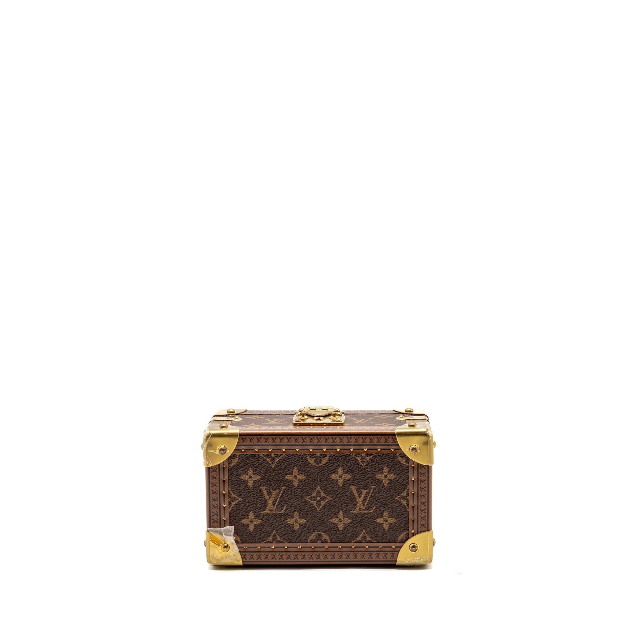 LOUIS VUITTON COFFRET TRESOR 20 MONOGRAM CANVAS GHW