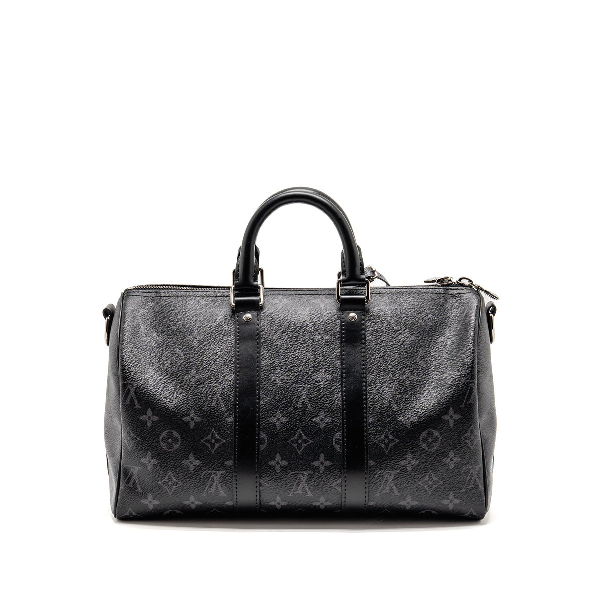 Louis Vuitton Keepall bandouliere 35 Monogram Eclipse coated canvas SHW