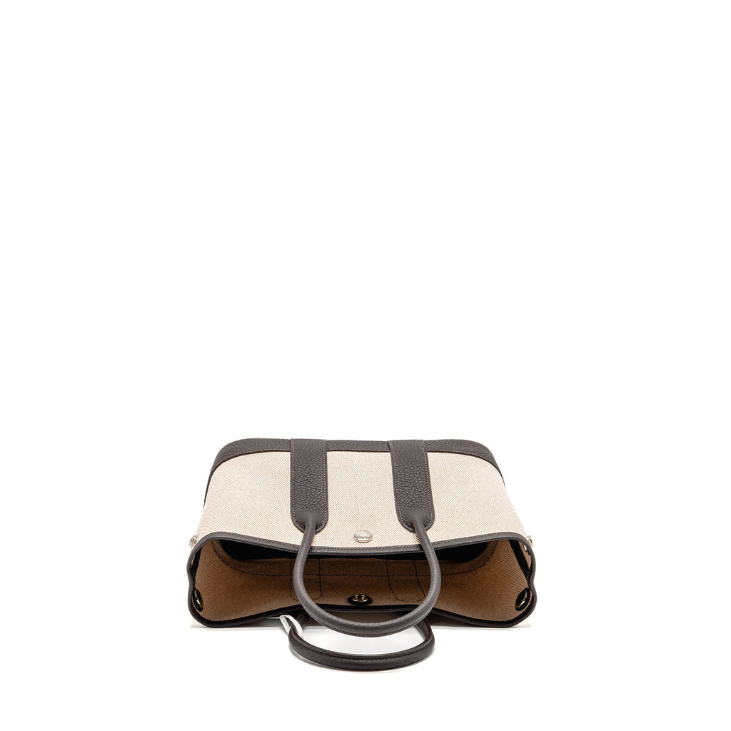 HERMES NEO GARDEN PARTY 23 CANVAS / NEGONDA ECRU-BEIGE/BAI-BRUN SHW