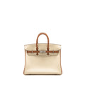 HERMES BIRKIN 25 SPECIAL ORDER SWIFT CRAIE / GOLD BRUSHED SHW