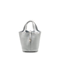 HERMES PICOTIN 18 LOCK BAG CLEMENCE BLEU PALE SHW
