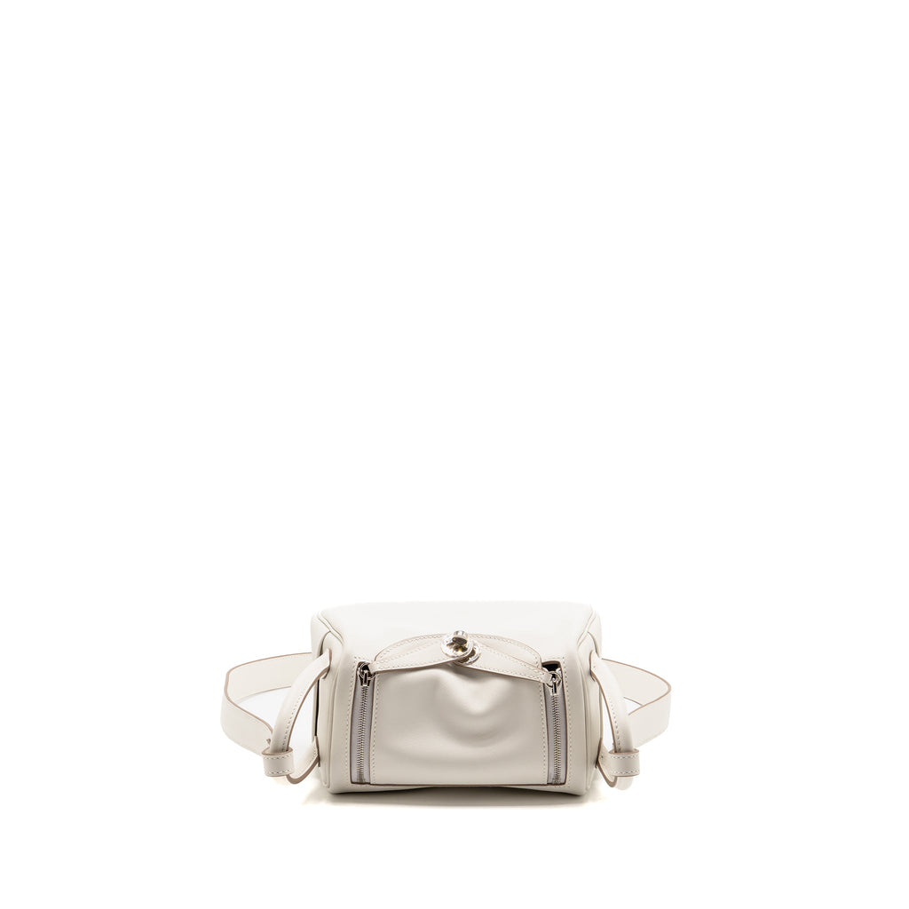 HERMES MINI LINDY SWIFT GRIS PALE / GRIS MEYER SHW