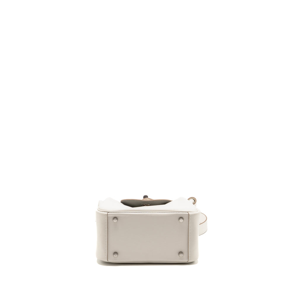 HERMES MINI LINDY SWIFT GRIS PALE / GRIS MEYER SHW