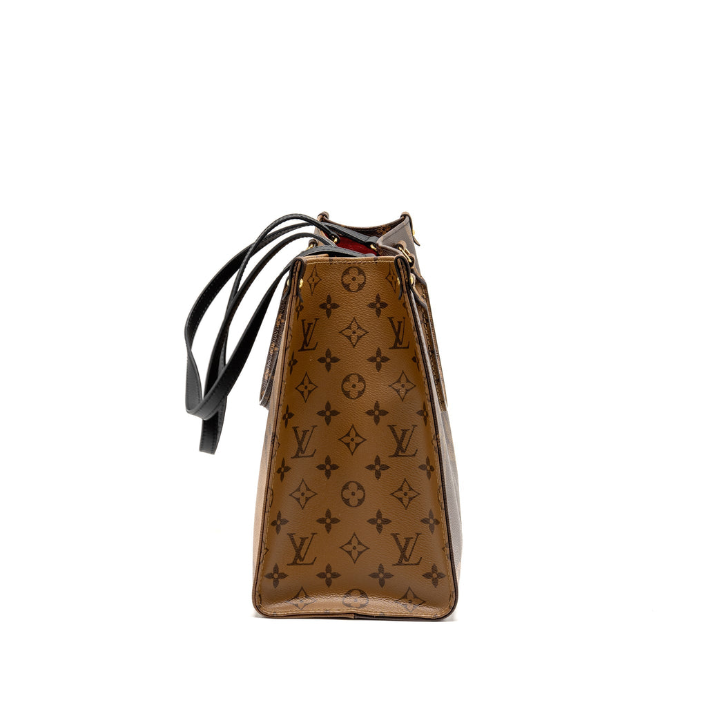 LOUIS VUITTON ONTHEGO MM MONOGRAM CANVAS GHW