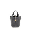 HERMES PICOTIN 18 LOCK BAG CLEMENCE ARDOISE LGHW