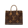 LOUIS VUITTON ONTHEGO MM MONOGRAM CANVAS GHW